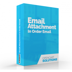 Email Attachment in order email | 2.x