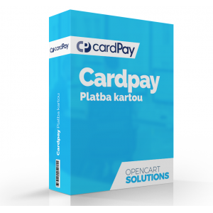 Cardpay - Platba kartou| OC3.x