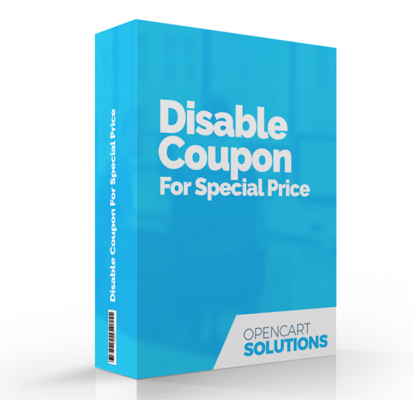 Disable Coupon for special price LITE| OC 2-3.x