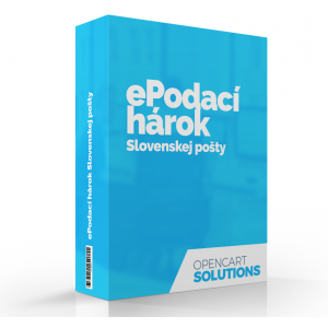 ePodací hárok Slovenskej pošty | OC2.x